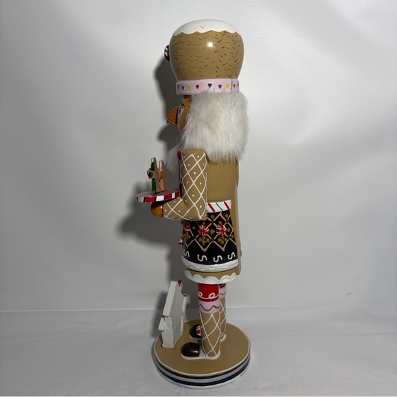Kurt Adler 16” Wooden Gingerbread Christmas Nutcracker...